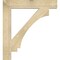 Ekena Millwork Imperial Block Rough Sawn Bracket, Douglas Fir, 6"W x 40"D x 44"H BKT06X40X44IMP05RDF - alternate 4